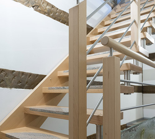 Escaliers en bois / métal